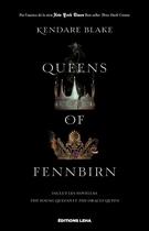 Couverture du livre « Three dark crowns : Queens of Fennbirn » de Kendare Blake aux éditions Leha