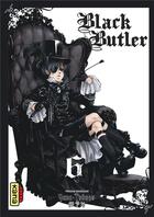 Couverture du livre « Black butler Tome 6 » de Yana Toboso aux éditions Kana