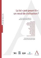 Couverture du livre « La loi 