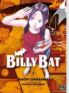 Couverture du livre « Billy Bat Tome 7 » de Naoki Urasawa et Takashi Nagasaki aux éditions Pika