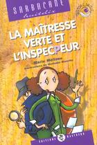 Couverture du livre « La maîtresse verte et l'inspecteur » de Marie Melisou aux éditions Bastberg