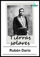 Couverture du livre « Tierras solares » de Ruben Dario aux éditions Editorial Minimal