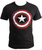 Couverture du livre « Capt america shield logo black m » de  aux éditions Cotton Division