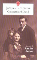 Couverture du livre « On a retrouve david tome 2 » de Lanzmann-J aux éditions Le Livre De Poche