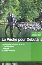 Couverture du livre « La peche pour debutant » de Drachkovitch Yvan aux éditions De Vecchi