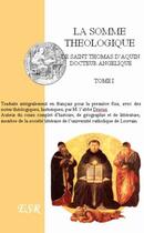 Couverture du livre « La somme théologique t.1 à t.8 » de Thomas D'Aquin aux éditions Saint-remi