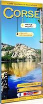 Couverture du livre « Corse carte touristique » de  aux éditions Cartotheque