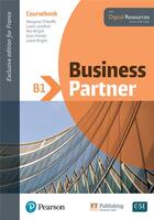 Couverture du livre « Business partner B1 with digital resources » de Margaret O'Keeffe et Evan Frendo et Lewis Lansford aux éditions Pearson