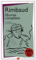 Couverture du livre « Oeuvres completes » de Arthur Rimbaud aux éditions Flammarion