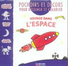 Couverture du livre « Voyage dans l'espace - pochoirs et decors » de  aux éditions Pere Castor