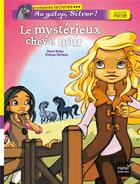 Couverture du livre « Au galop, Silver ! le mystérieux cheval noir » de Pascal Brissy et Evelyne Duverne aux éditions Hatier