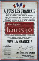 Couverture du livre « Juin 40 » de Gilles Ragache aux éditions Perrin