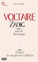 Couverture du livre « Zadig ; Micromégas » de Voltaire aux éditions 12-21