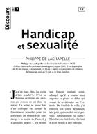 Couverture du livre « Handicap et sexualité » de Philippe De La Chapelle aux éditions Tequi
