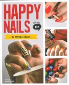 Couverture du livre « Happy nails » de  aux éditions Marie-claire