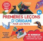 Couverture du livre « Premières leçons d'origami pour les petits » de Rita Foelker aux éditions Nuinui Jeunesse