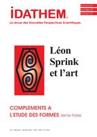 Couverture du livre « Léon Sprink et l'art » de  aux éditions Cosmogone