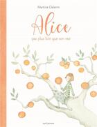 Couverture du livre « Alice pas plus loin que son nez » de Martine Delerm aux éditions Seuil Jeunesse