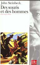 Couverture du livre « Des souris et des hommes » de John Steinbeck aux éditions Gallimard