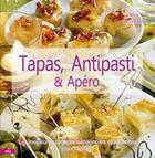 Couverture du livre « Tapas et antipasti » de Chavanne-P aux éditions City