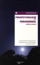 Couverture du livre « Parapsychologie et paranormal » de Bernard Baudouin aux éditions De Vecchi