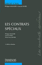 Couverture du livre « Droit civil-contrats speciaux, 2eme edition (2e édition) » de Malaurie Gautier aux éditions Lgdj