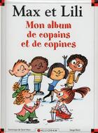 Couverture du livre « Mon album de copains et de copines » de Serge Bloch et Dominique De Saint-Mars aux éditions Calligram