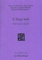 Couverture du livre « L'ange noir » de  aux éditions La Bibliotheque