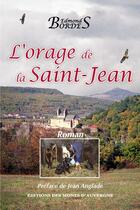 Couverture du livre « L'orage de la Saint-Jean » de Edmond Borde aux éditions Monts D'auvergne