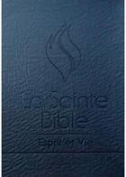 Couverture du livre « La sainte Bible esprit et vie simili cuir noir » de Version Segond 1910 aux éditions Editions Inspiration