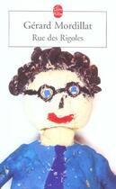 Couverture du livre « Rue des rigoles » de Gerard Mordillat aux éditions Le Livre De Poche