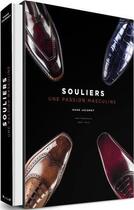 Couverture du livre « Souliers, une passion masculine » de Andy Julia et Hugo Jacomet aux éditions Grund