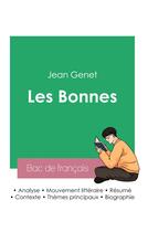 Couverture du livre « Réussir son Bac de français 2023 : Analyse des Bonnes de Jean Genet » de Jean Genet aux éditions Bac De Francais