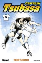 Couverture du livre « Captain Tsubasa Tome 5 » de Yoichi Takahashi aux éditions Glenat