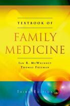 Couverture du livre « Textbook of Family Medicine » de Freeman Thomas aux éditions Oxford University Press Usa