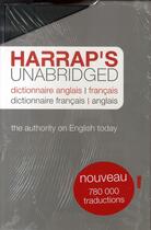 Couverture du livre « Harrap's unabridged anglais-français/français-anglais » de  aux éditions Harrap's