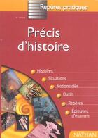 Couverture du livre « Precis d histoire » de Niogret Mauricette aux éditions Nathan