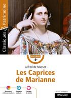 Couverture du livre « Les caprices de Marianne » de Alfred De Musset aux éditions Magnard