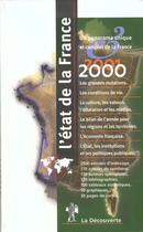 Couverture du livre « L'etat de la france 2000-2001 » de  aux éditions La Decouverte