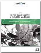 Couverture du livre « Le prix unique du livre à l'heure du numérique » de Perona/Pouyet aux éditions Editions Rue D'ulm