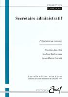 Couverture du livre « Secretaire Administratif » de Ancellin aux éditions Amelot
