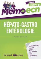 Couverture du livre « Hépato-gastroentérologie » de Madeleine Cherruault aux éditions Estem