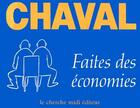 Couverture du livre « La bibliotheque du dessinateur - faites des economies » de Chaval/Baudin aux éditions Cherche Midi