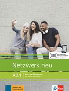 Couverture du livre « Netzwerk neu ; allemand ; A2.1 ; livre + cahier » de  aux éditions La Maison Des Langues
