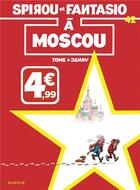 Couverture du livre « Spirou et Fantasio Tome 42 : Spirou et Fantasio à Moscou » de Tome et Janry aux éditions Dupuis