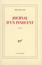 Couverture du livre « Journal d'un innocent » de William Cliff aux éditions Gallimard