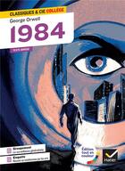 Couverture du livre « 1984 » de George Orwell et Mathilde Sorel aux éditions Hatier