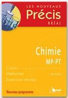 Couverture du livre « Chimie ; MP-PT » de Jacques Mesplede aux éditions Breal