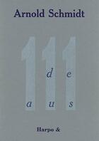 Couverture du livre « De 111 » de Arnold Schmidt aux éditions Harpo & Editions
