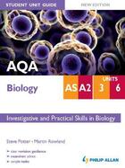 Couverture du livre « AQA AS/A2 Biology Student Unit Guide New Edition: Units 3 & 6 Investig » de Rowland Martin aux éditions Hodder Education Digital